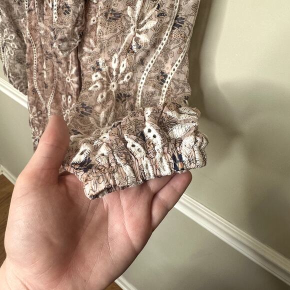 Lena from Kendry Collection Pink Floral Cutout Midi Dress - Picture 5 of 8